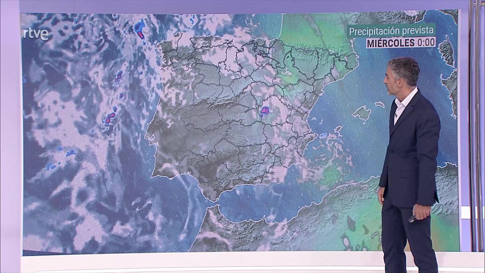 Intervalos de viento fuerte en la costa oeste de Galicia - ver ahora