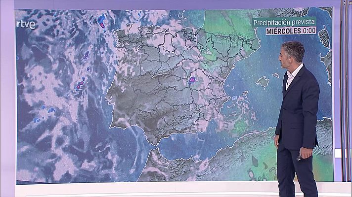 El tiempo - Intervalos de viento fuerte en la costa oeste de Galicia