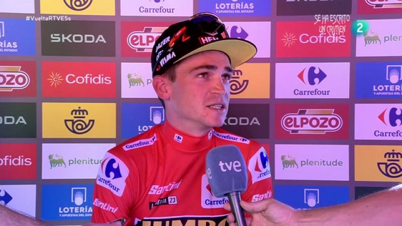 Sepp Kuss, "sorprendido" de su rendimiento: "Esta crono me da confianza" para el resto de Vuelta -- Ver ahora en RTVE Play