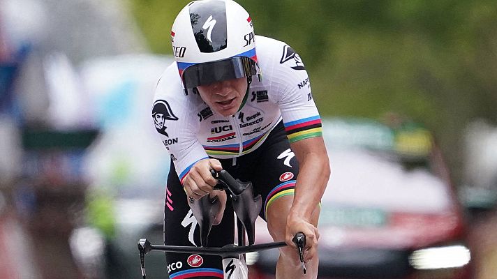 La Vuelta | Evenepoel valora su resultado en la contrarreloj