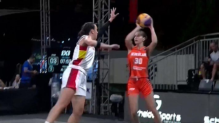 3X3 Copa de Europa: España - Países Bajos (F)