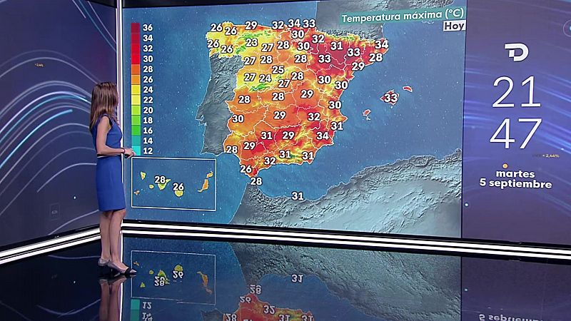 Temperaturas diurnas en ascenso en el centro y sur peninsular - ver ahora