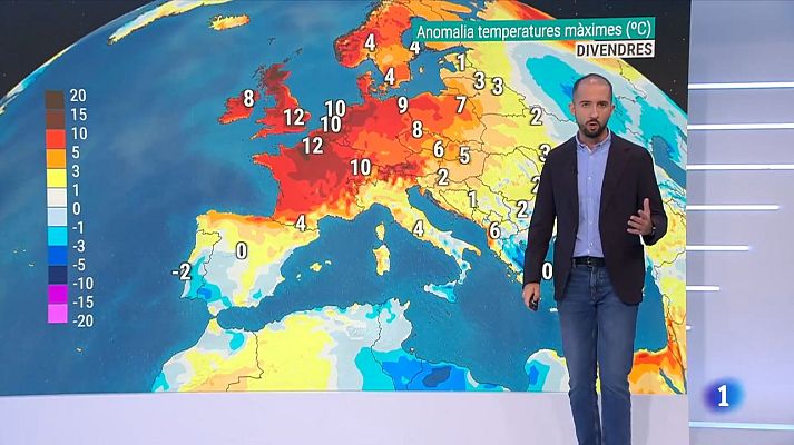 El temps - Aiguats històrics a Grècia i calor atípica a Centreeuropa