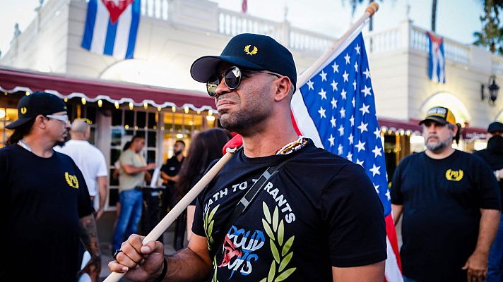 Condenado a 22 años de cárcel el líder de los 'Proud Boys' por el asalto al Capitolio