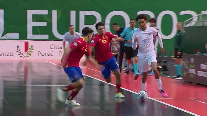 Fútbol Sala - Campeonato de Europa Sub-19. 1ª fase: España - Francia