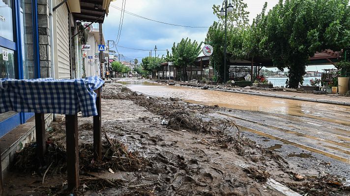 Grecia, del calor extremo y los incendios a unas precipitaciones nunca vistas