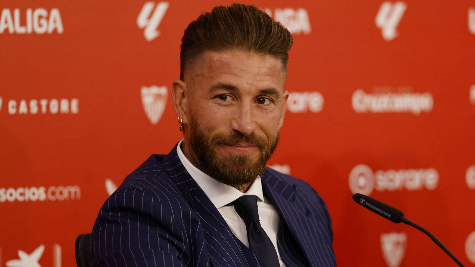 Emotiva presentación de Sergio Ramos de vuelta al Sevilla FC
