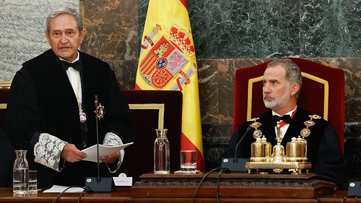 Telediario Fin de Semana - El año judicial arranca con el Tribunal Supremo colapsado tras casi cinco años de bloqueo en el CGPJ