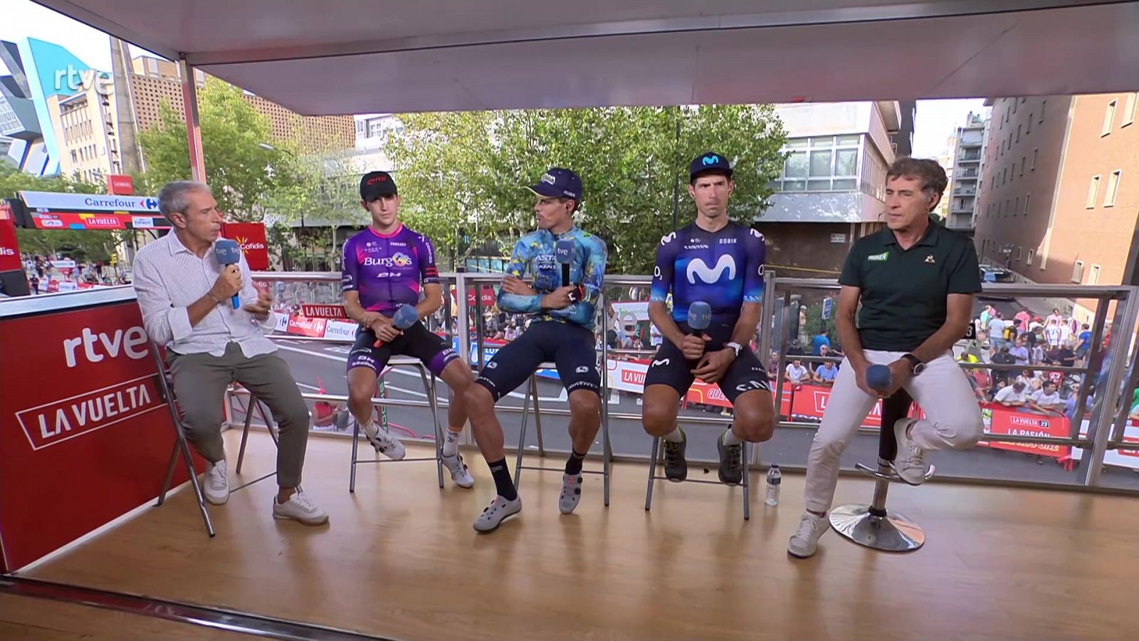 Erviti, Luis León y Pelayo Sánchez analizan las polémicas de la Vuelta 2023