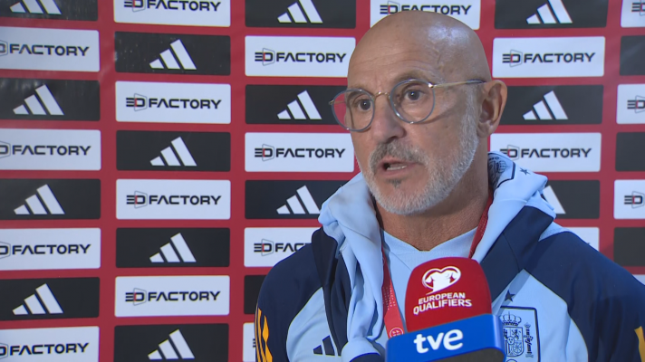 Fútbol - Luis de la Fuente, a TVE: "Estoy confiado y tranquilo, totalmente centrado en un partido del que depende el pase a la Eurocopa 2024"