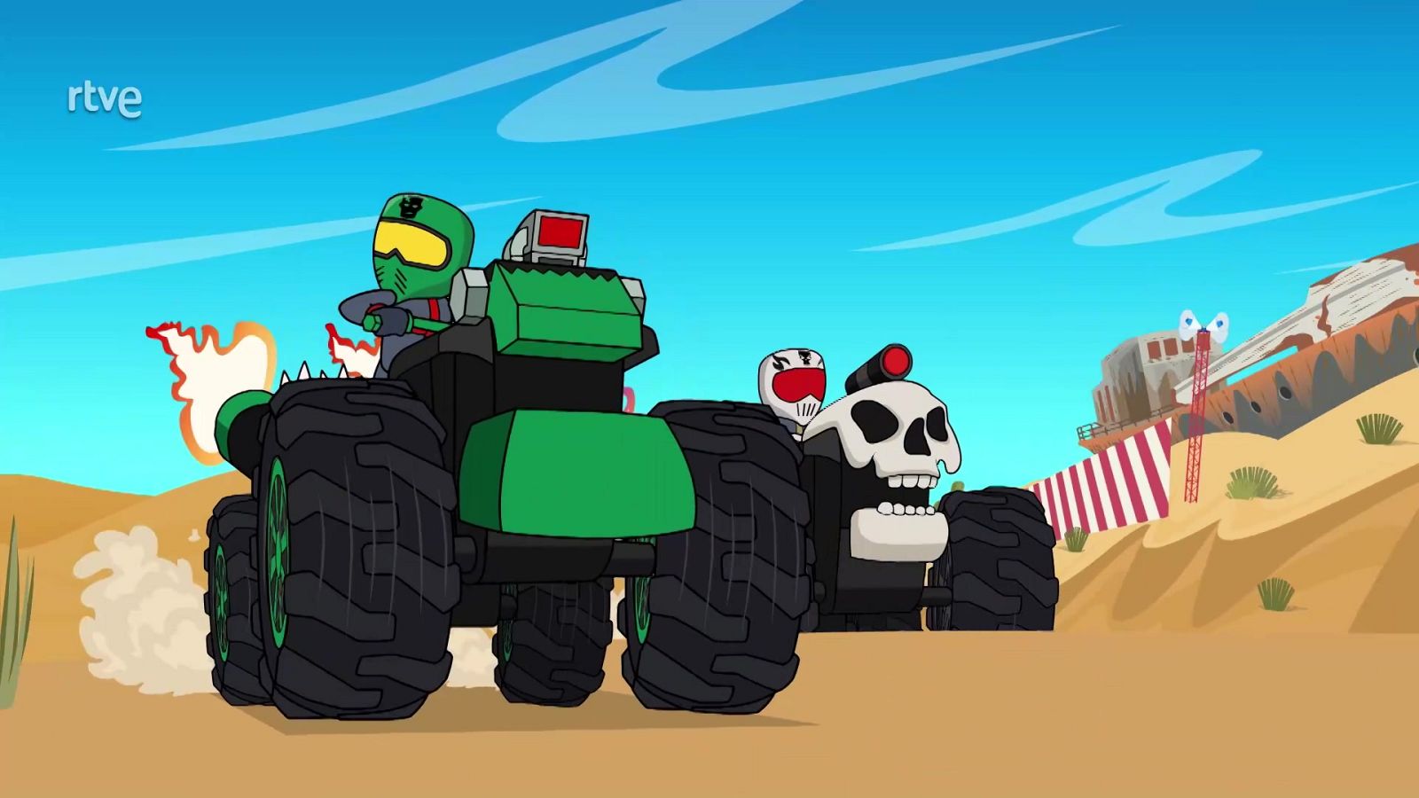 Saltos bestiales en el viejo puerto marítimo - Swap Riders: Tunning The Beast | Ver