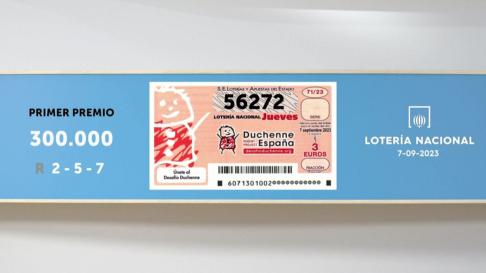 Sorteo de la Lotería Nacional del 07/09/2023 - Ver ahora