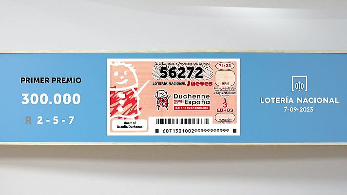 SELAE - Sorteo de la Lotería Nacional del 07/09/2023