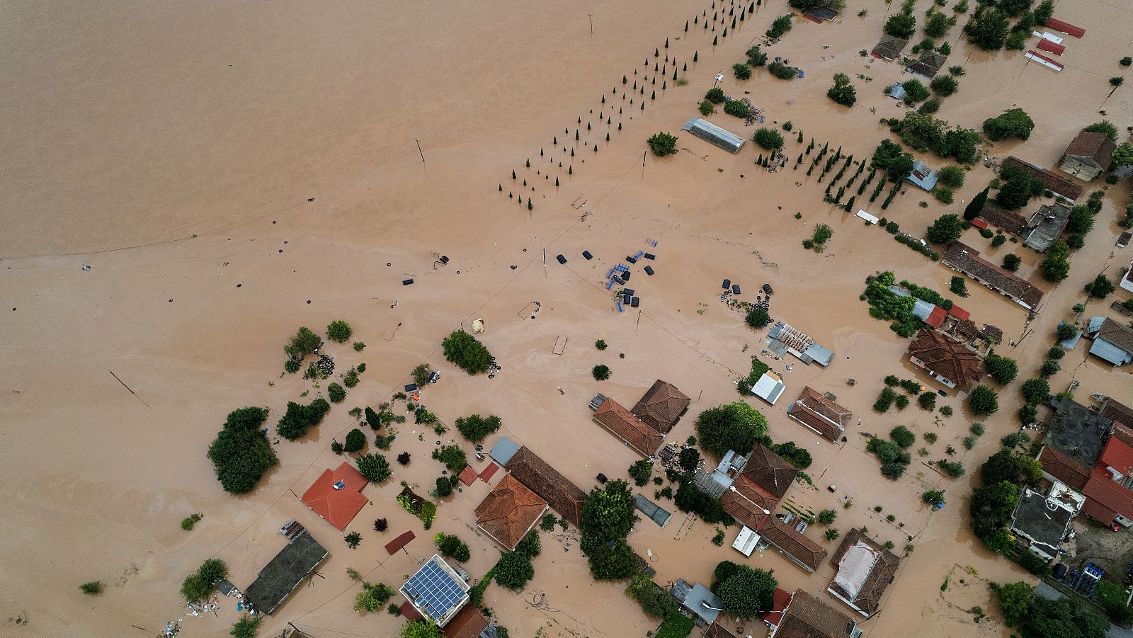 La tormenta Daniel, un episodio extremo que ha inundado Grecia