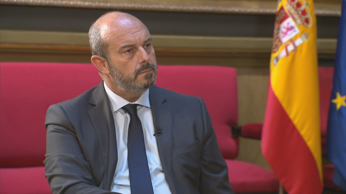 Parlamento - Pedro Rollán: "Ni la autodetermnación ni la amnistía tienen cabida en la Constitución"