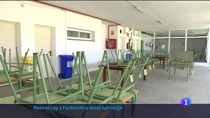 Mestres cap a Formentera sense habitatge - 08/09/23 - Veure ara