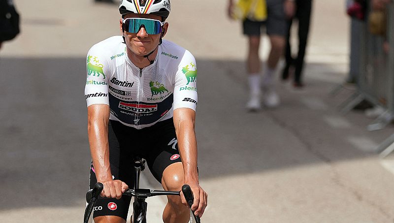 As� fue la crisis de Remco Evenepoel en el Col d'Aubisque