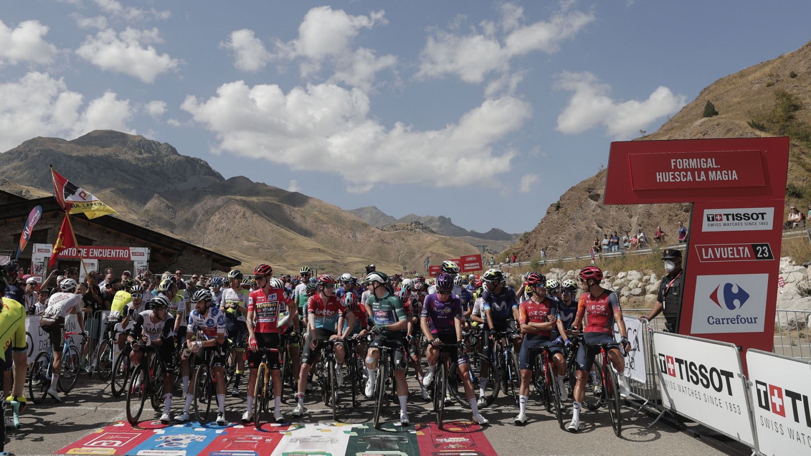 Vuelta a España 2023 - 13ª etapa: Formigal. Huesca la Magia - Col du Tourmalet - ver ahora