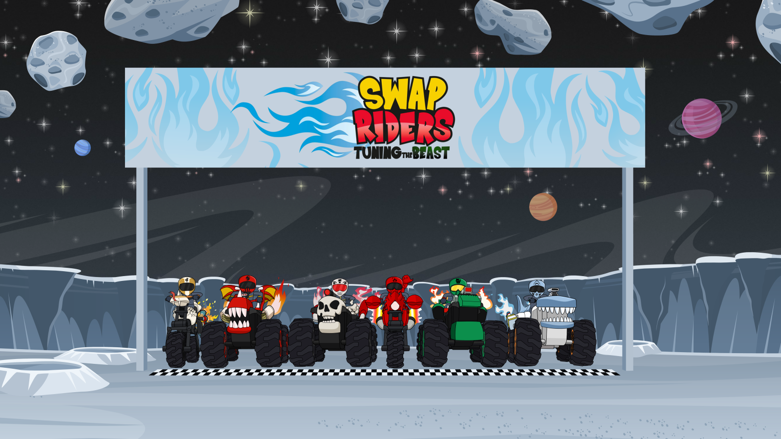 Desafío extremo en la Luna - Swap Riders: Tunning The Beast | Ver