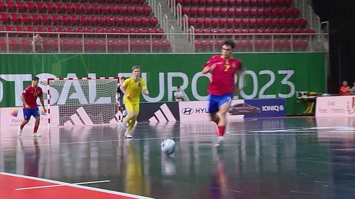 Fútbol Sala - Campeonato de Europa Sub-19. Semifinal: Ucrania - España