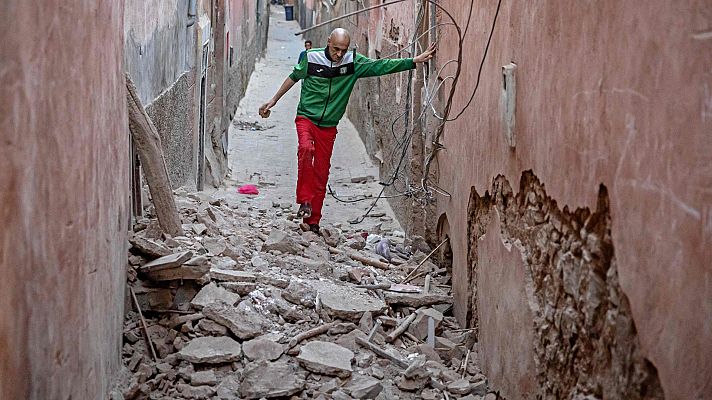 Un terremoto deja más de 600 muertos en Marruecos