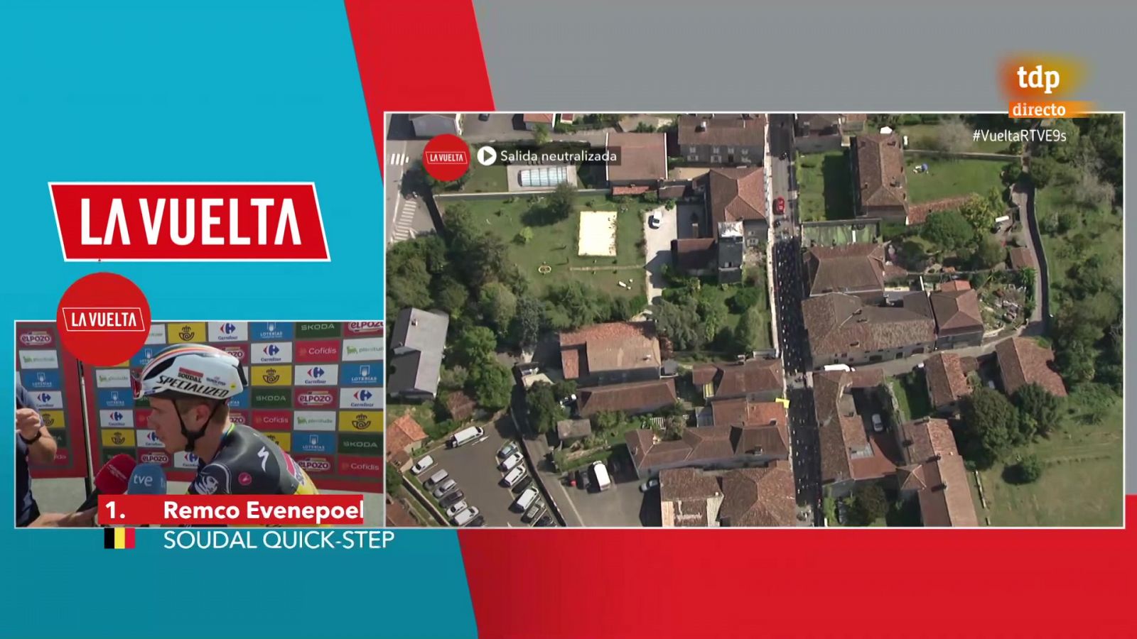 Vuelta 2023: Evenepoel no se plantea abandonar | Ver