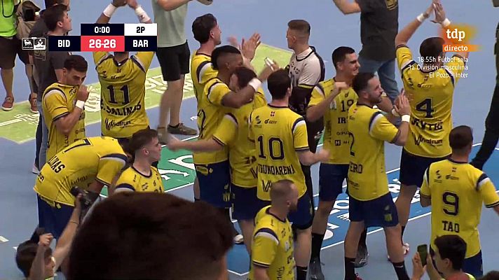 Balonmano - La Asobal arranca con un emocionante empate entre Bidasoa y Barça (26-26 )