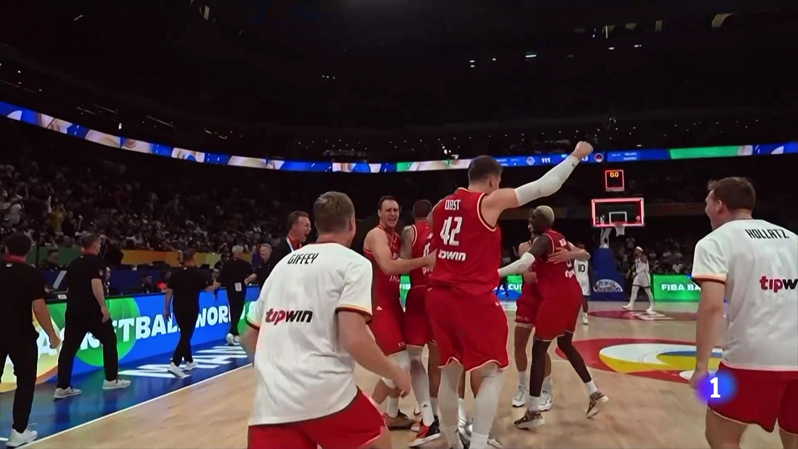 Alemania y Serbia, final europea por el título mundial del baloncesto