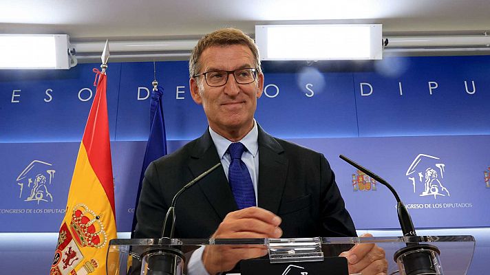 Feijóo anuncia una ofensiva contra la posible ley de amnistía que piden Junts y ERC