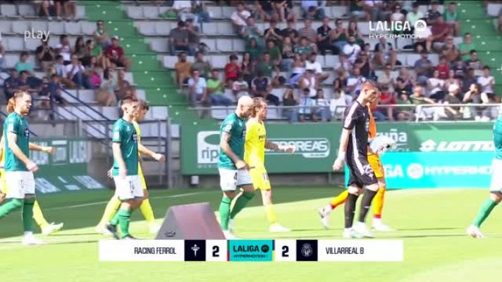 Ferrol - Villareal B: resumen del partido, 5ª jornada