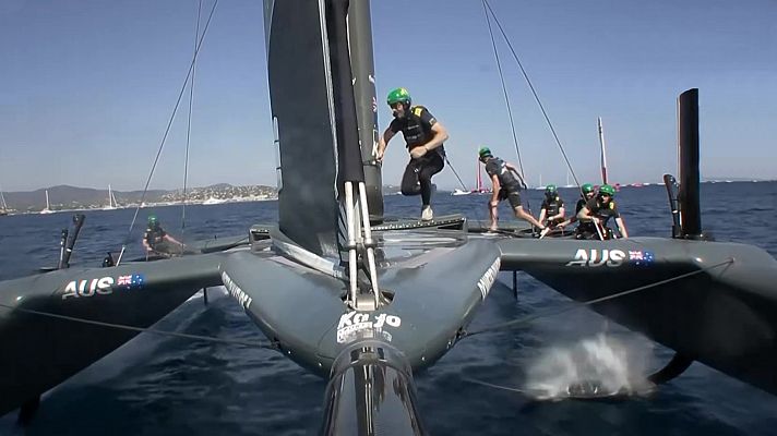 Sail GP prueba Saint Tropez