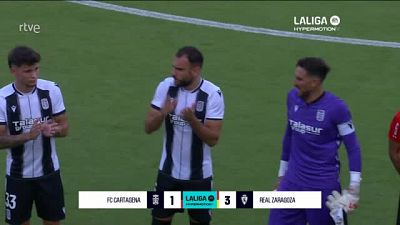 Cartagena - Zaragoza: resumen del partido de la 5 jornada | Segunda
