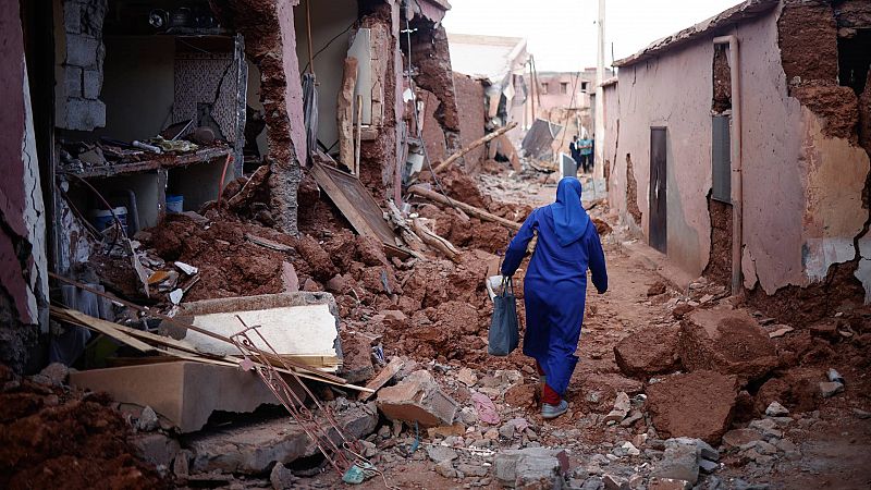 La vida en la zona cero tras el terremoto en Marruecos