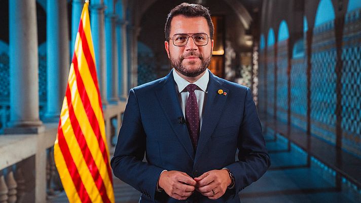 Aragonès exige un referéndum de independencia