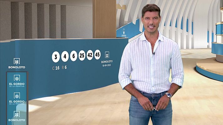 Loterías - Sorteo de la Bonoloto y El Gordo de la Primitiva del 10/09/2023