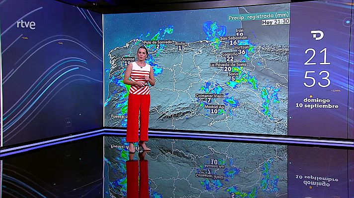 Temperaturas máximas en descenso en el extremo norte peninsular, y sin grandes cambios en el resto y en las mínimas