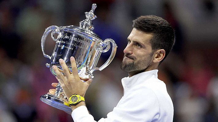 Los mejores puntos de la final del US Open entre Djokovic y Medvedev