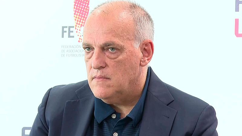 Tebas: "Me preocupa el daño reputacional en el fútbol español" - ver ahora