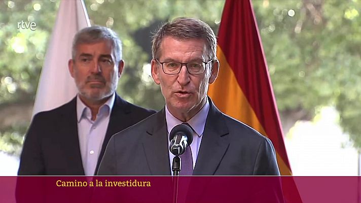 Parlamento - Contactos para la investidura de Feijóo