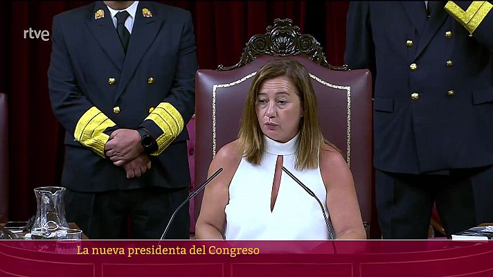 Francina Armengol, nueva presidenta del Congreso