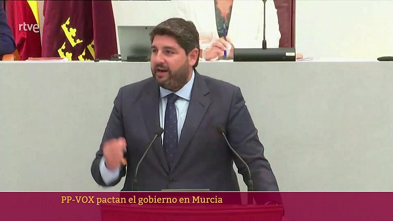 Parlamento - Otros parlamentos - Investidura de López Miras en Murcia - 09/09/2023