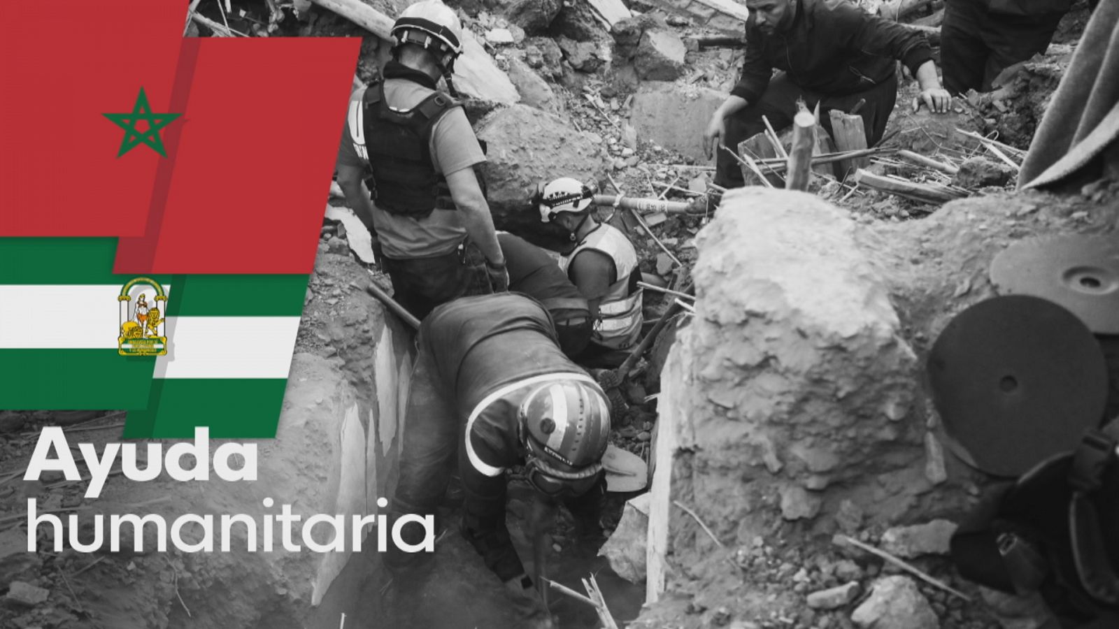 La ayuda andaluza ha llegado a la zona - Ver ahora