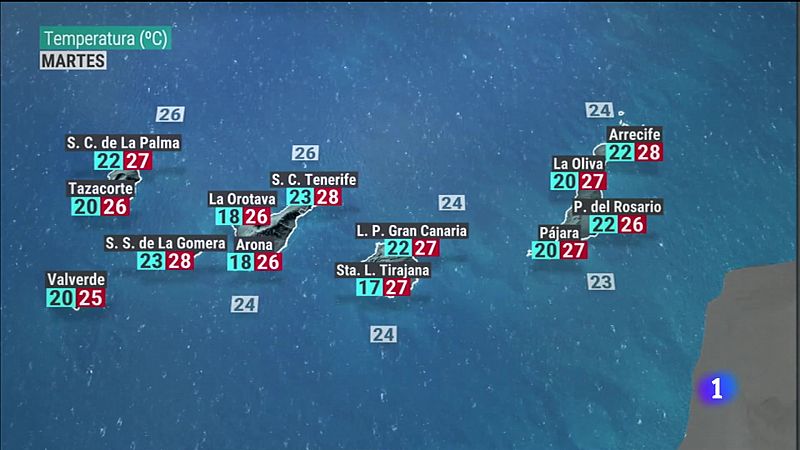 El tiempo en Canarias - 11/09/2023 