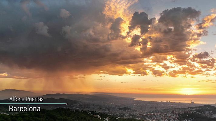 Chubascos y tormentas localmente fuertes en áreas de la mitad norte, zona centro y sierras del sureste peninsular