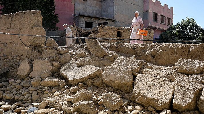 Así es la vida en la ciudad marroquí de Amizamiz tras el terremoto