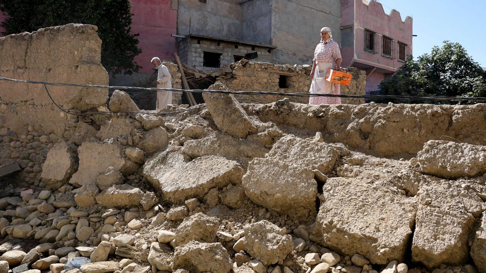 Así es la vida en la ciudad marroquí de Amizamiz tras el terremoto