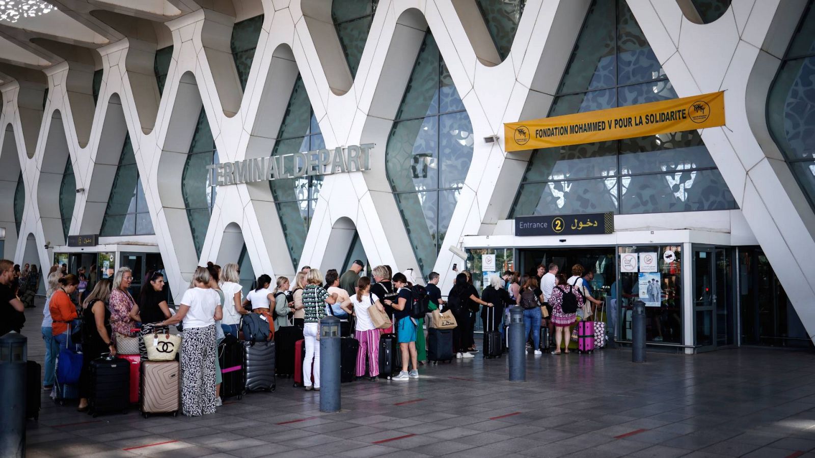 Muchos turistas huyen de Marruecos tras el terremoto