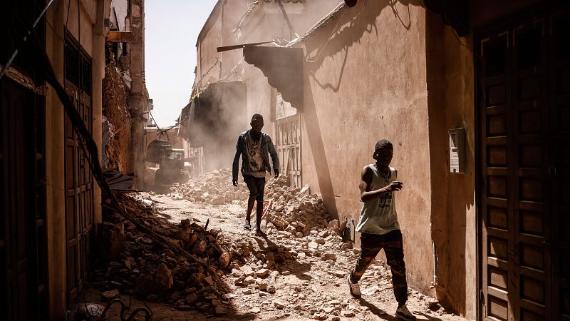 Travesía por la devastación marroquí tras el terremoto