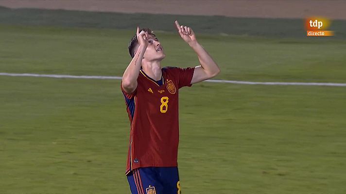 Fútbol - El golazo de Turrientes que salvó a la selección sub-21 ante Escocia