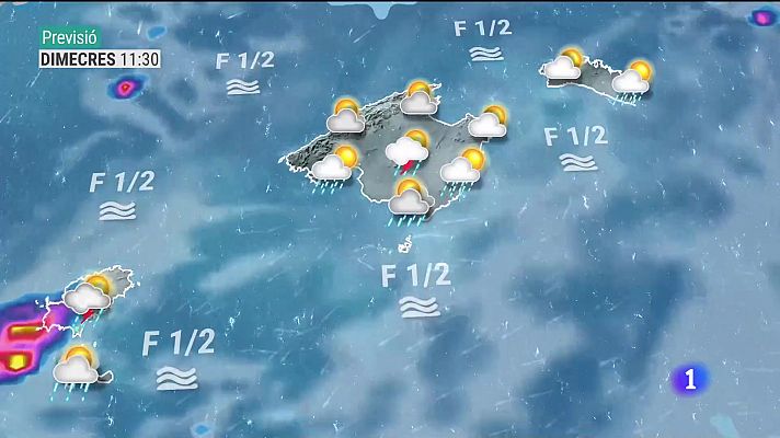 Informatiu Balear - El temps a les Illes Balears - 12/09/23
